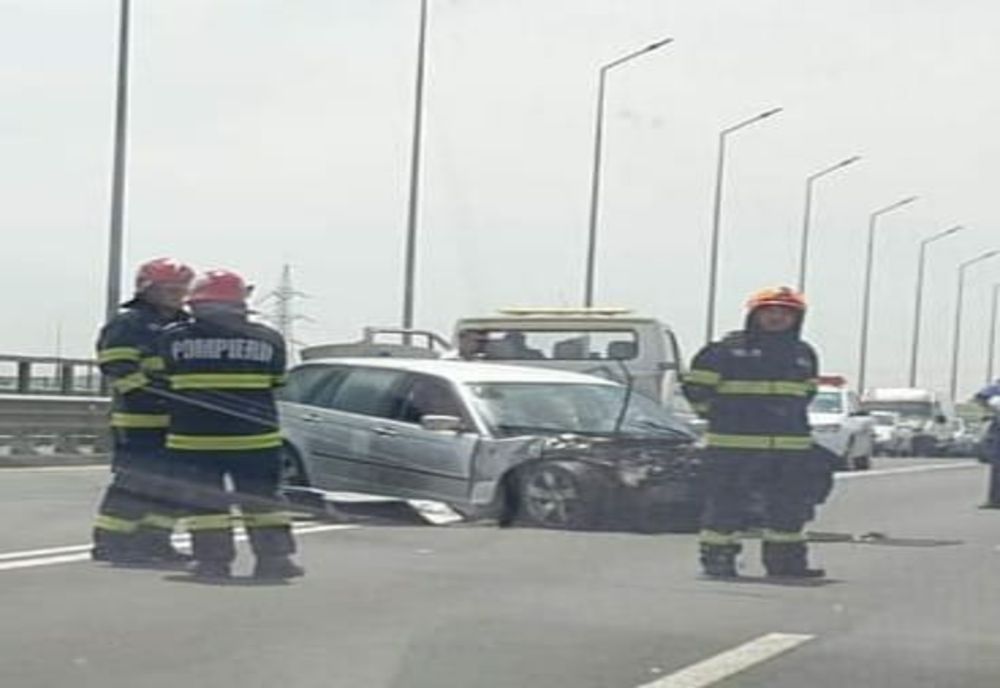 Accident teribil pe DN39. Un șofer fără permis, în stare gravă la spital