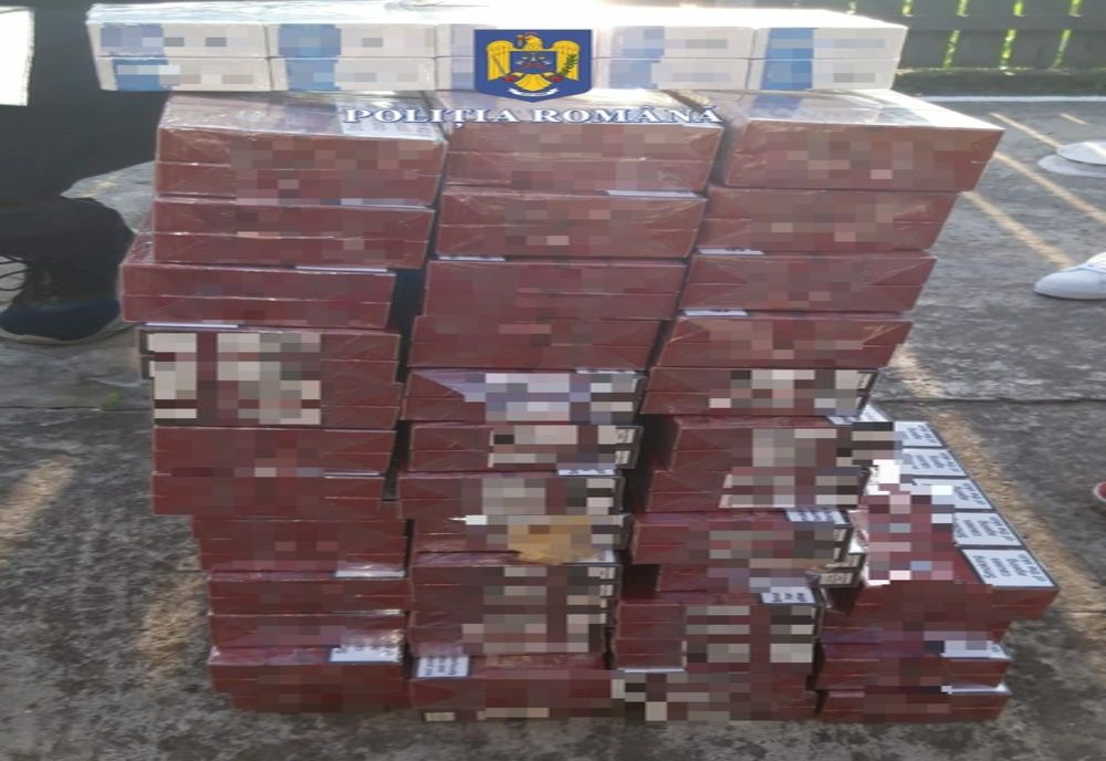 FOTO Poliția a intrat la rupere. Contrabandștii de țigări săltați de mascați