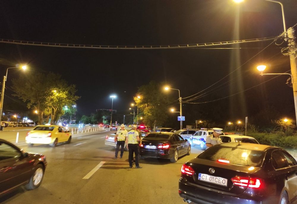 VIDEO Razie de noapte în Mamaia și Constanța. Amenzi și permise suspendate