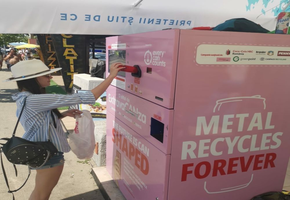 ExtravaCANza la Costinești. Campanie de colectare a dozelor din aluminiu