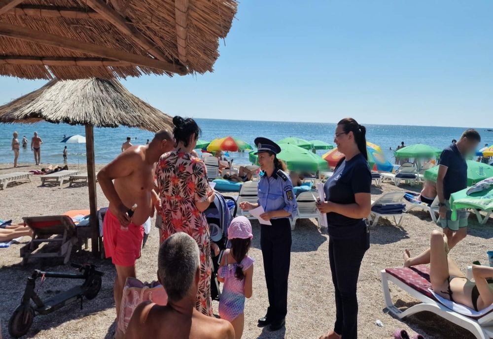 Acțiune a polițiștilor în Mamaia
