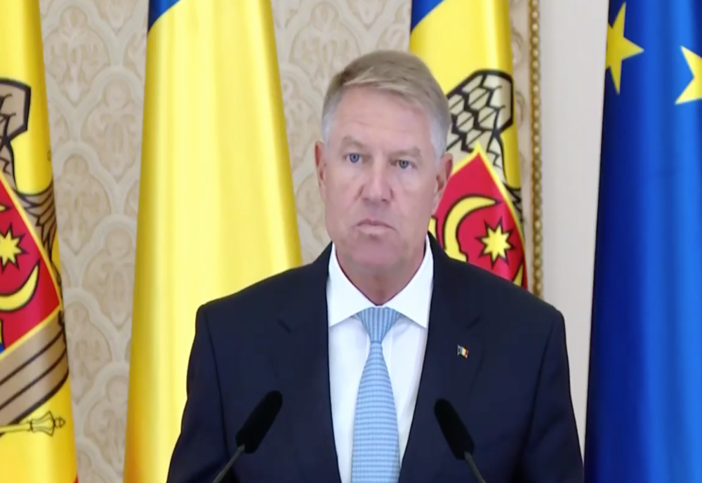 Klaus Iohannis, mesaj de Ziua Independenței Ucrainei: Reiterez sprijinul ferm al României. Agresiunea rusă trebuie să înceteze