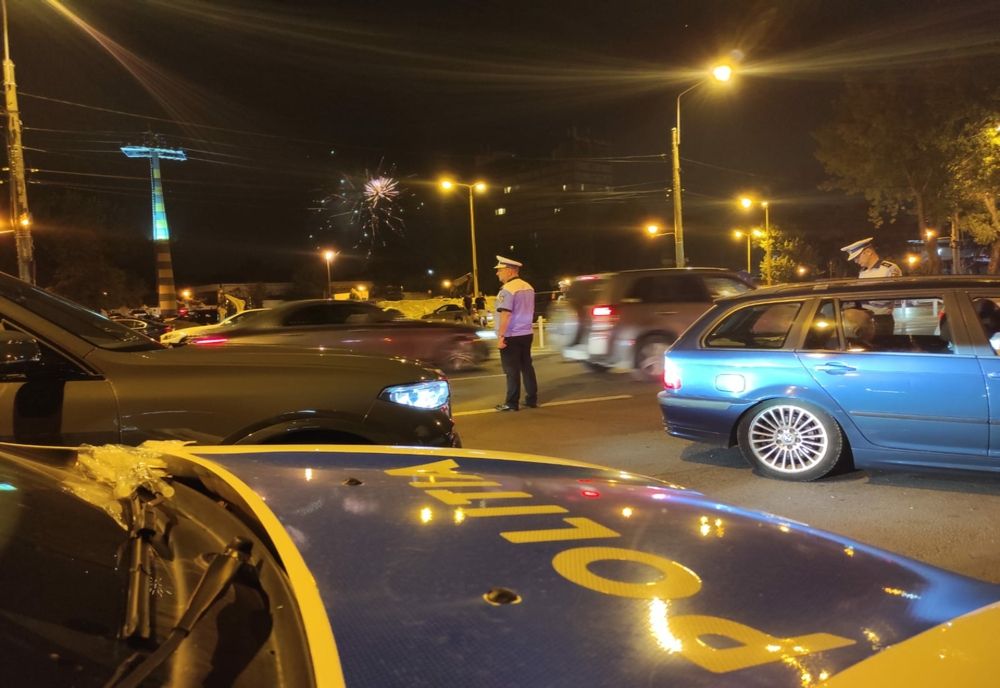 VIDEO Razie de amploare a polițiștilor. 1200 de șoferi trași pe dreapta în Mamaia