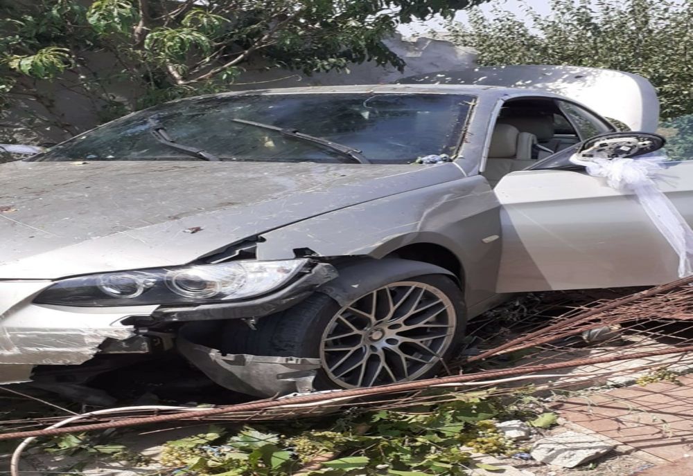 Accident la Tuzla. Două persoane rănite