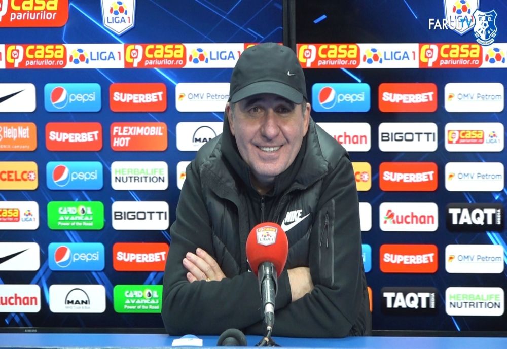 VIDEO Hagi: "Trebuie să rămânem cu picioarele pe pământ, să fim echilibrați"