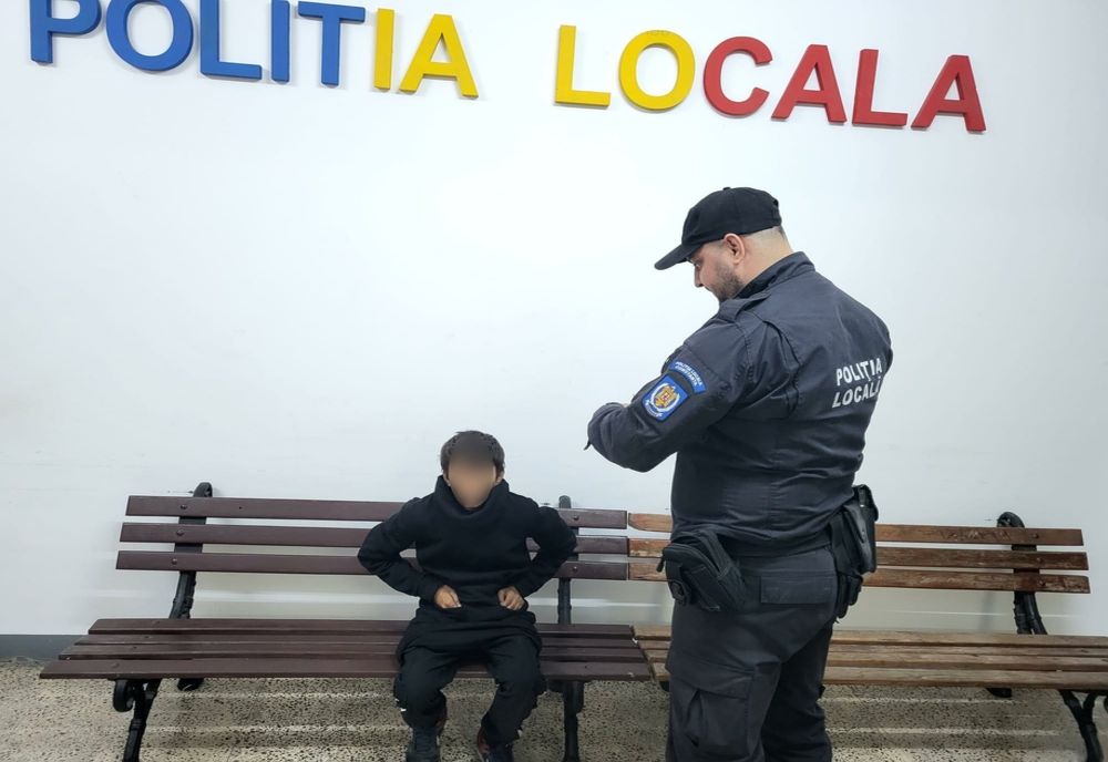 Un băiat de 11 ani, dat dispărut, a fost găsit în scurt timp de polițiștii locali