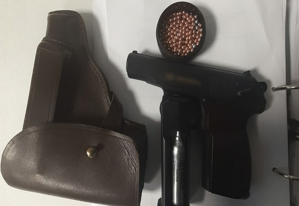 Ucrainean prins cu un pistol în Vama Isaccea