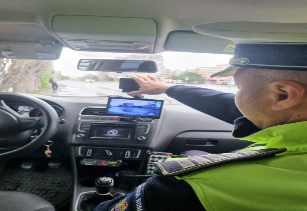 Razie de amploare pe drumurile naționale din Constanța. S-a lăsat cu amenzi și permise suspendate