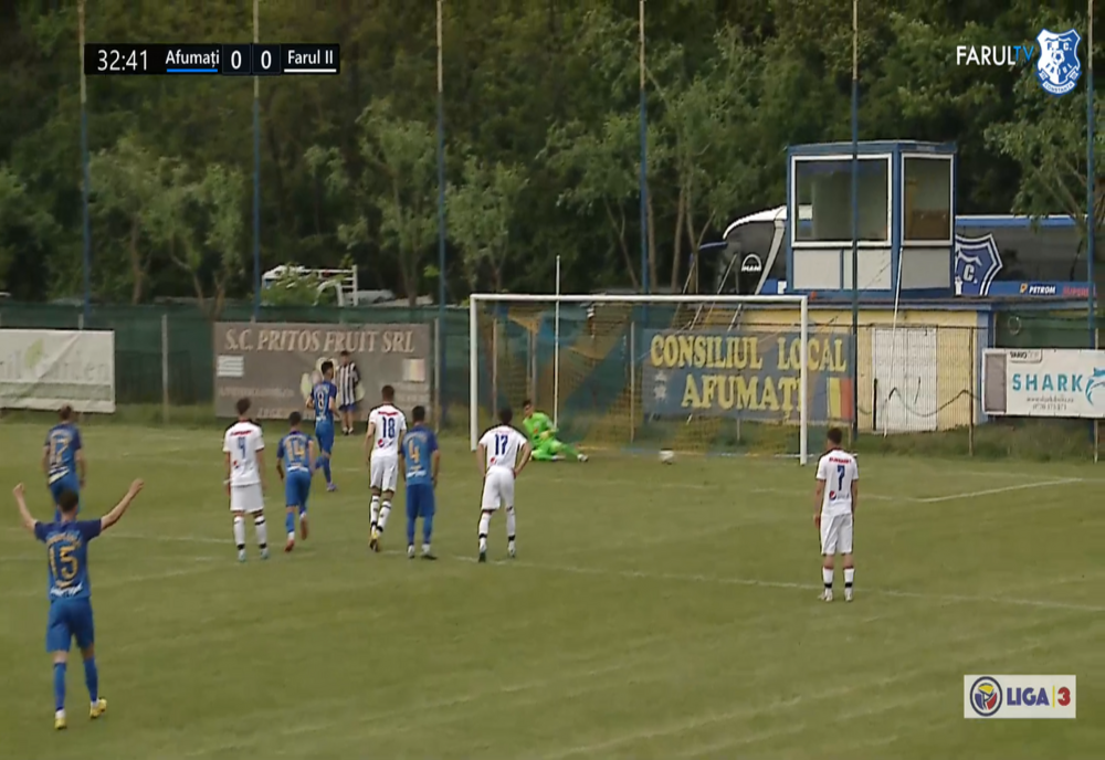 Liga 3. CS Afumați - Farul II 3-0