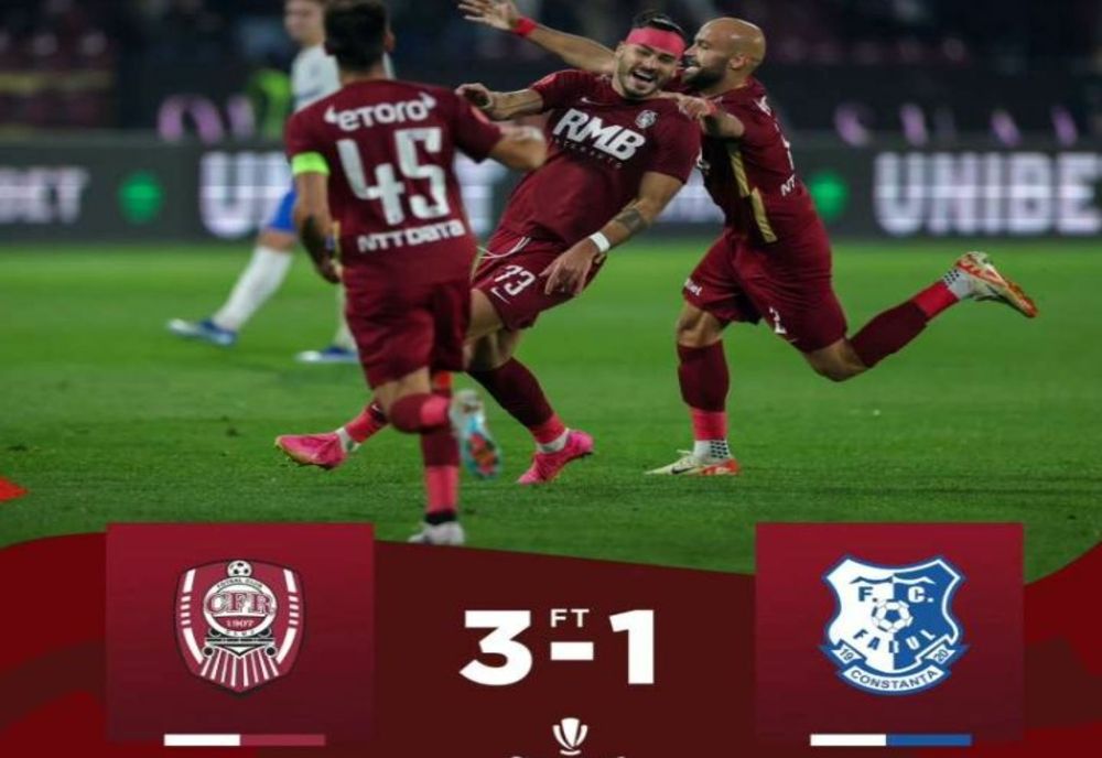 VIDEO Victorie pentru CFR Cluj contra campioanei Farul (3-1), în Superligă