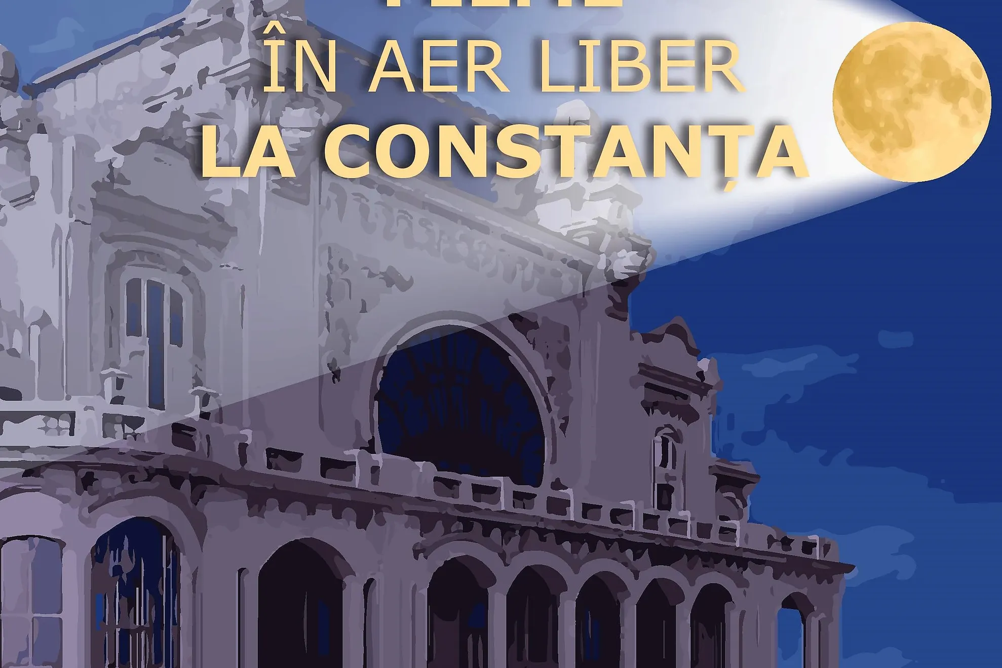 afis Filme in aer liber la Constanta