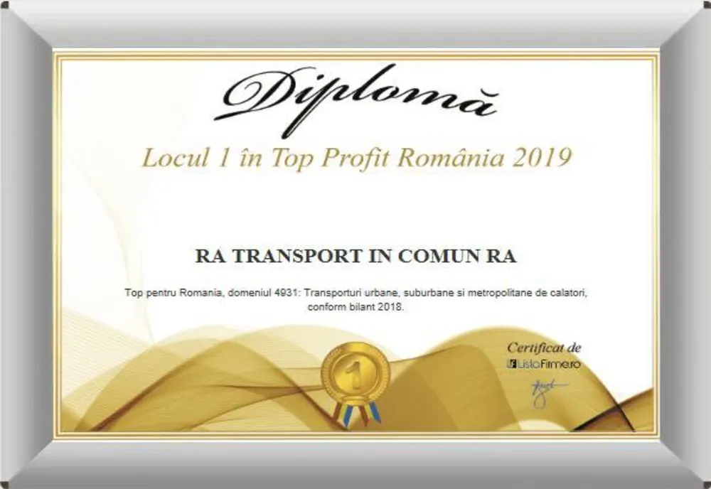 CT BUS (RATC), cea mai performantă companie de transport public din România