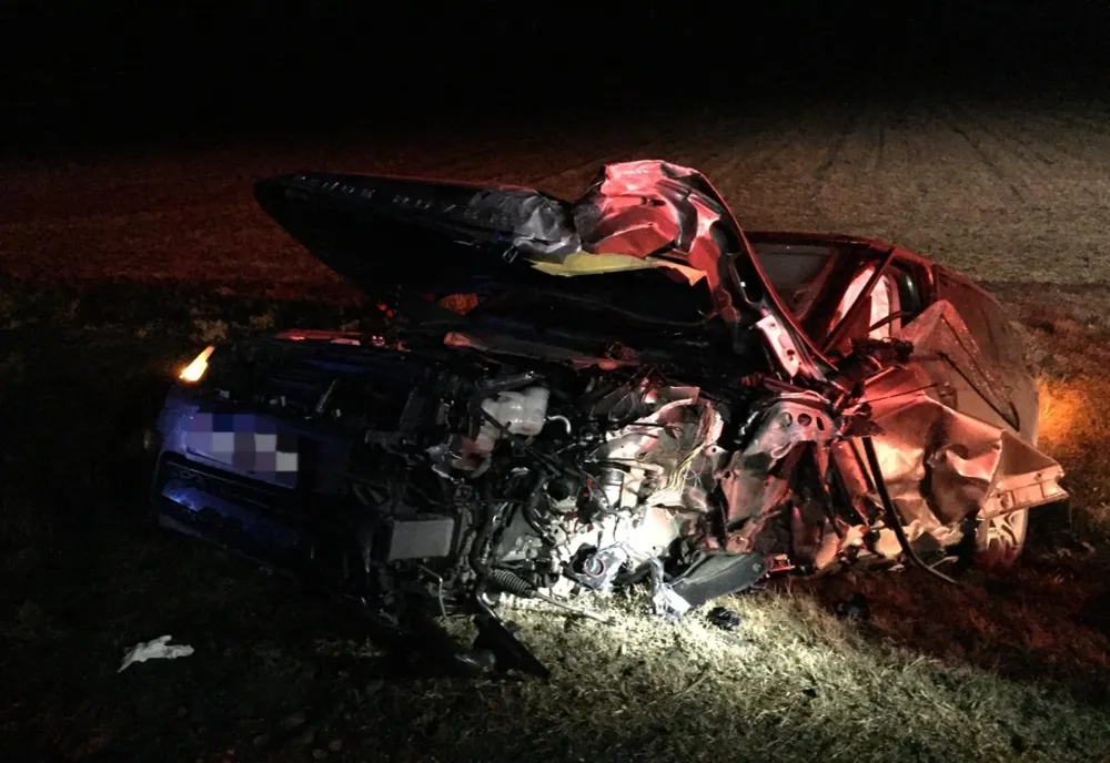 FOTO| Accident mortal pe șoselele din Constanța. Două mașini s-au făcut praf