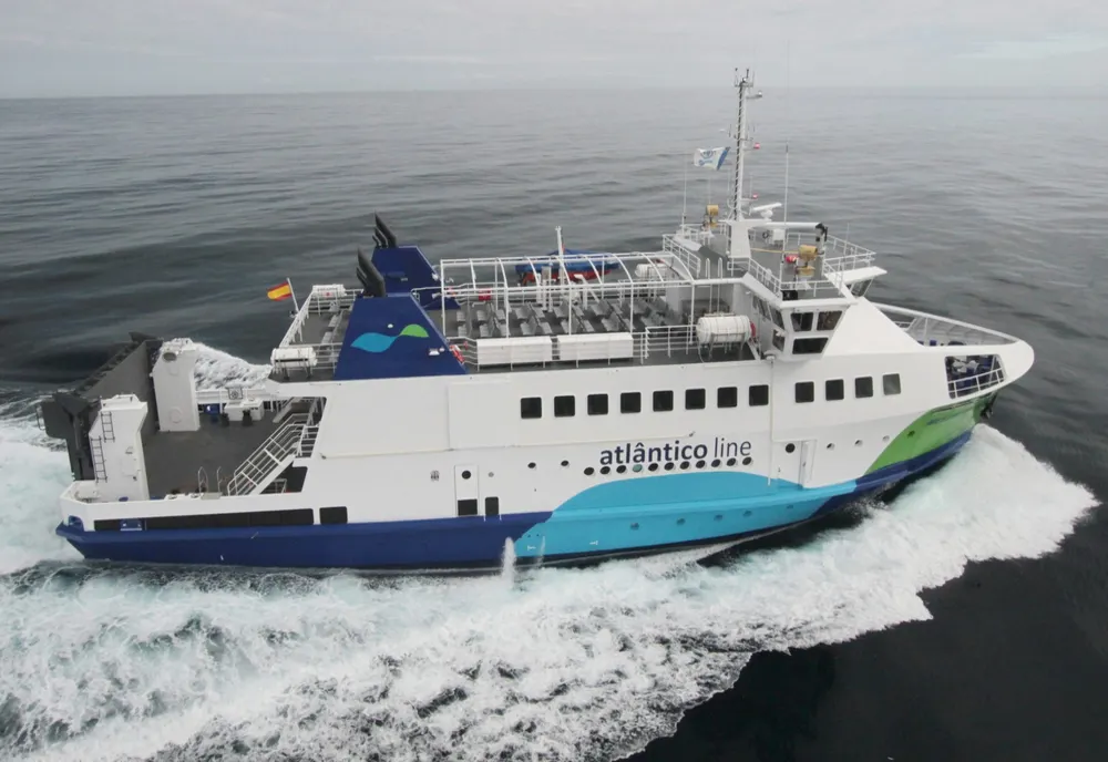 Linie de transport maritim, pe ruta Karasu (Turcia) – portul Constanța