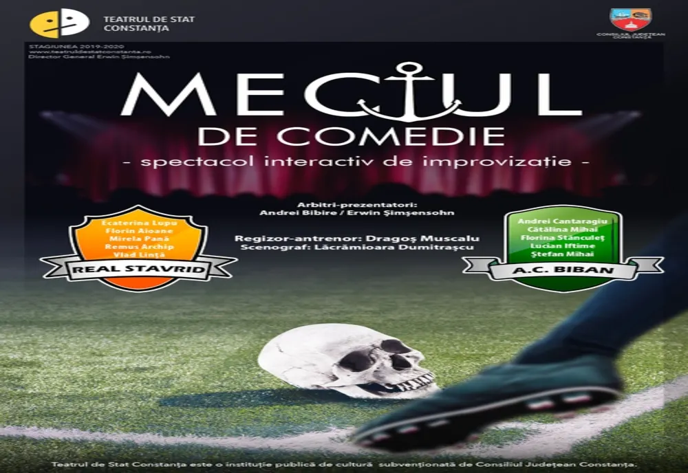 MECIUL DE COMEDIE în premieră la Teatrul de Stat Constanța