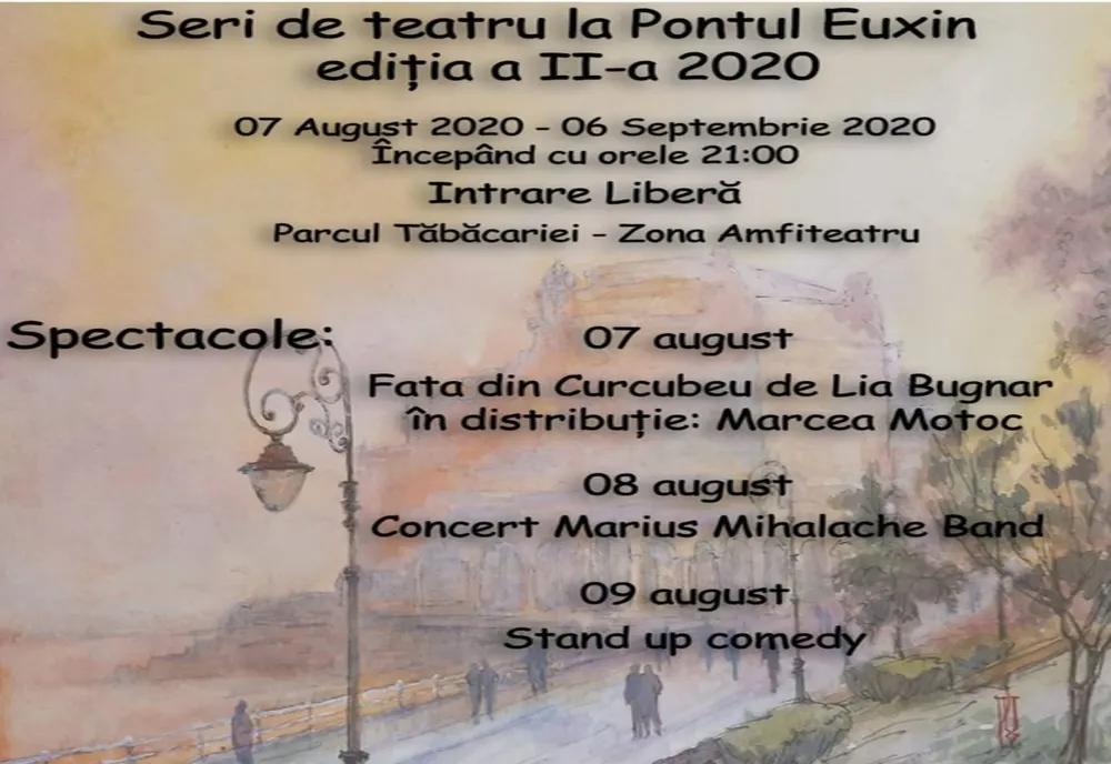 Încep „Serile de teatru la Pontul Euxin”