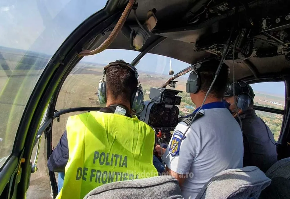 VIDEO| Descoperirea făcută de polițiștii de frontieră, cu autospeciala de termoviziune, la frontiera cu Bulgaria