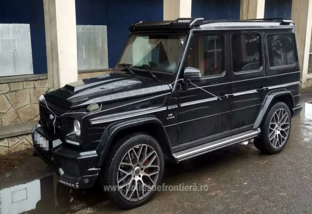 Bolid de lux căutat de autorități, descoperit la PTF Negru Vodă