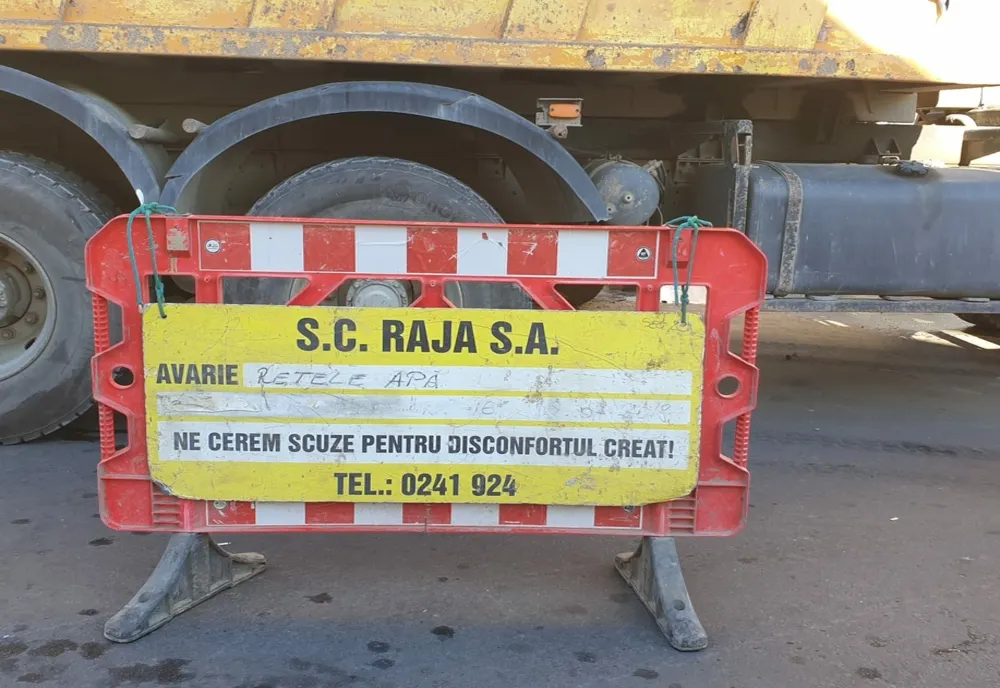 Trafic îngreunat pe strada Ion Rațiu din municipiul Constanța