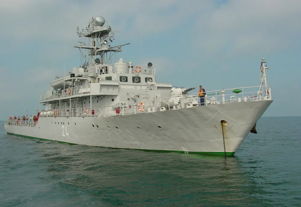 Prima navă militară românească integrată într-o Grupare Navală NATO în anul 2021