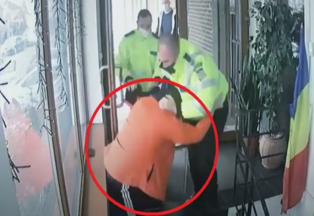 VIDEO Imagini cu altercația după care a fost reținut tatăl Cătălinei Ponor