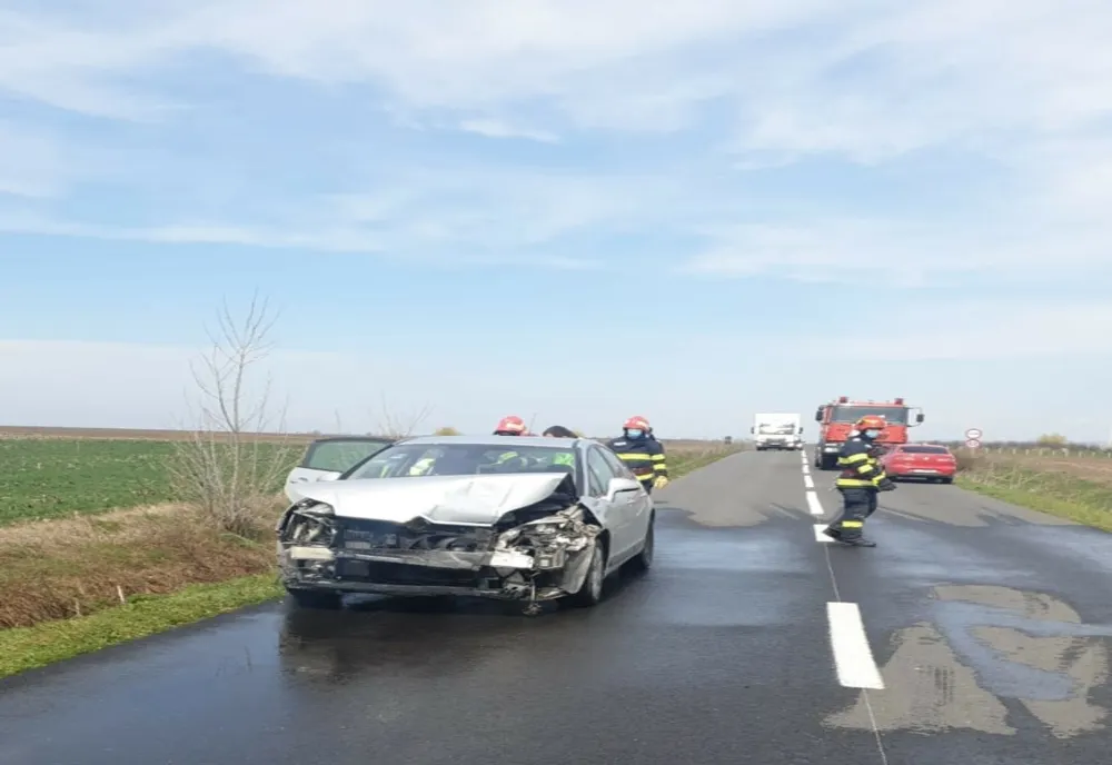 Accident rutier la Fetești. O persoană rănită