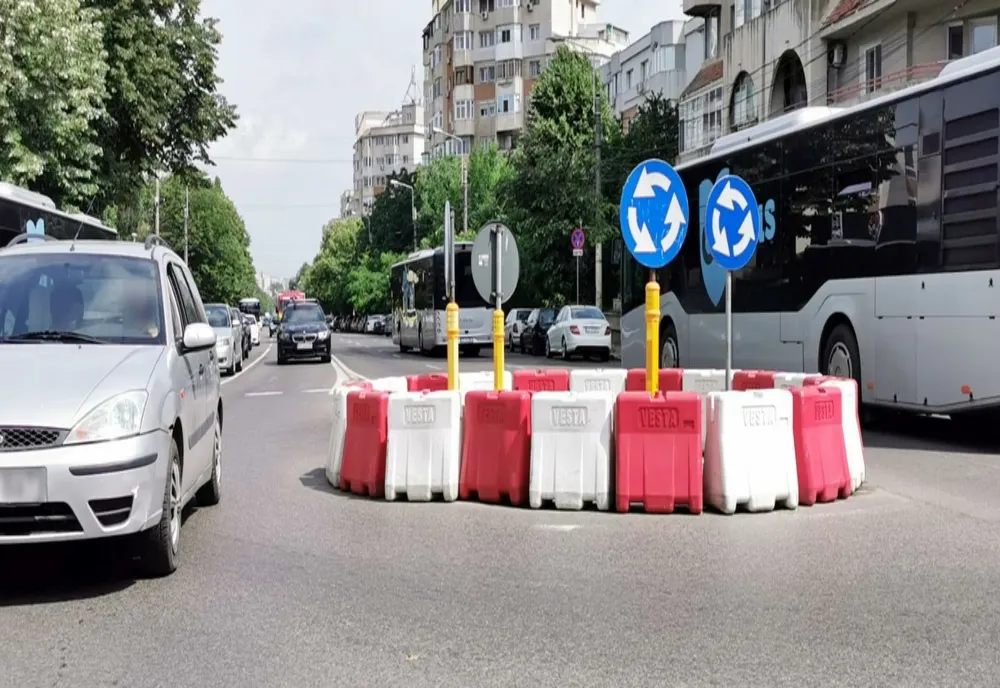 Se desființează un sens giratoriu din Constanța
