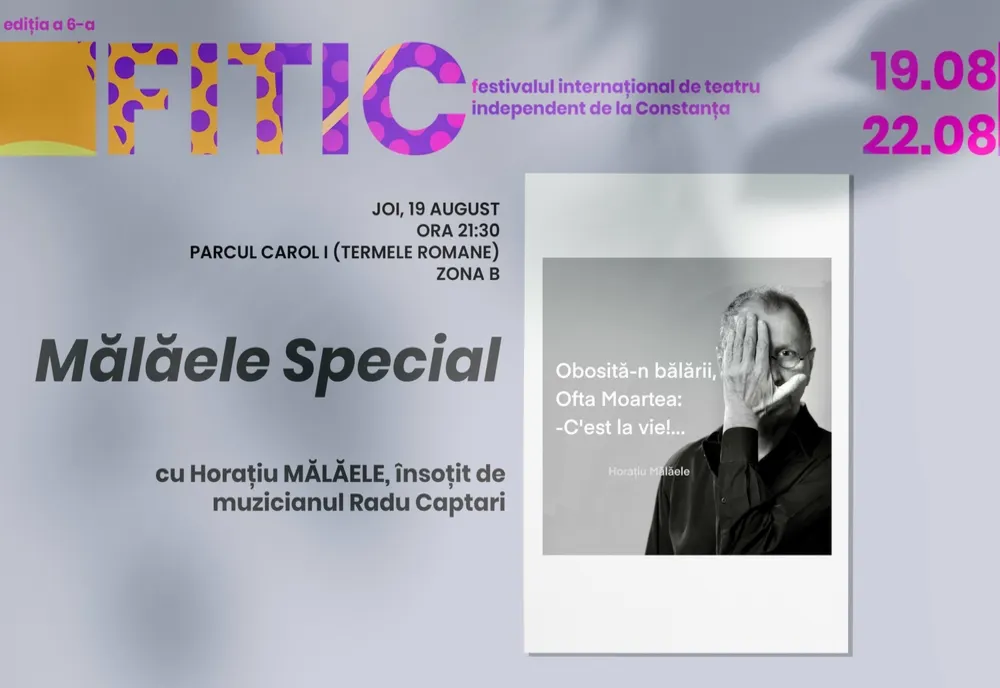 Horațiu Mălăele vă invită la FITIC 2021!