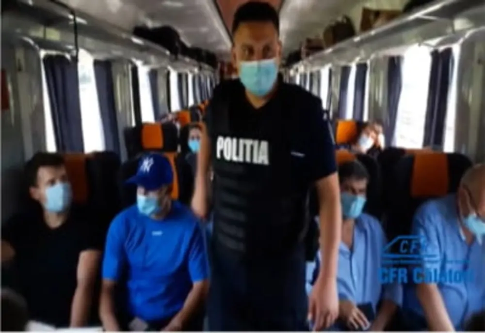 Polițiștii constănțeni, RAZIE în trenuri și gări