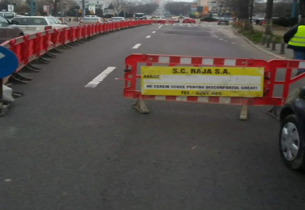  Trafic restricționat pe bulevardul  Aurel Vlaicu