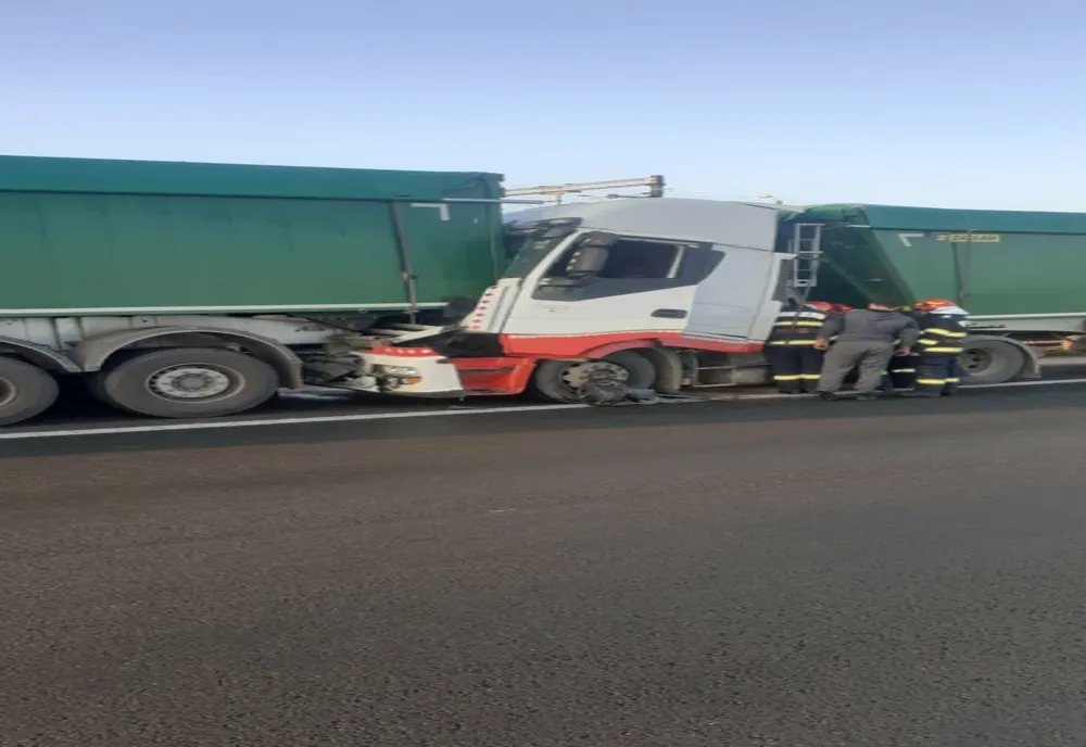 FOTO Accident pe Autostrada București – Constanța