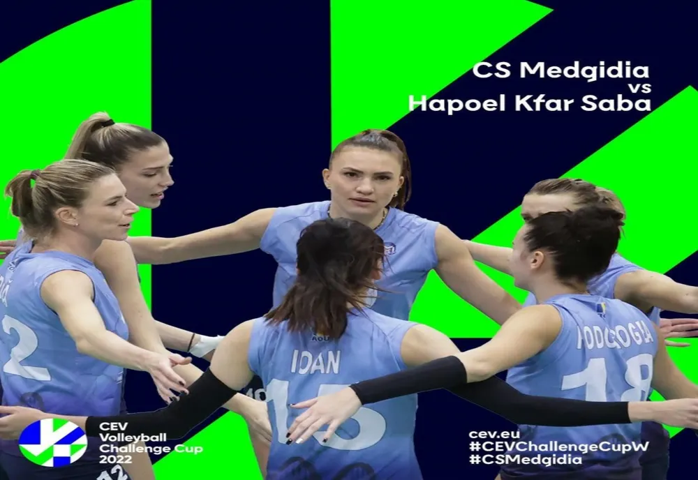 CS Medgidia s-a calificat în sferturile CEV Challenge Cup