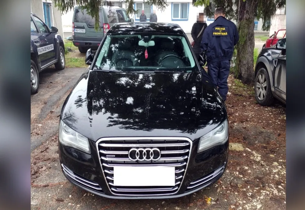 Autoturism de lux căutat de autoritățile din Norvegia, descoperit de poliţiştii de frontieră constănţeni