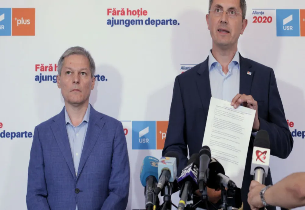 TENSIUNI uriașe în USR! Cioloș amenință cu demisia, Barna îl acuză că „aruncă partidul în aer” - Care e motivul