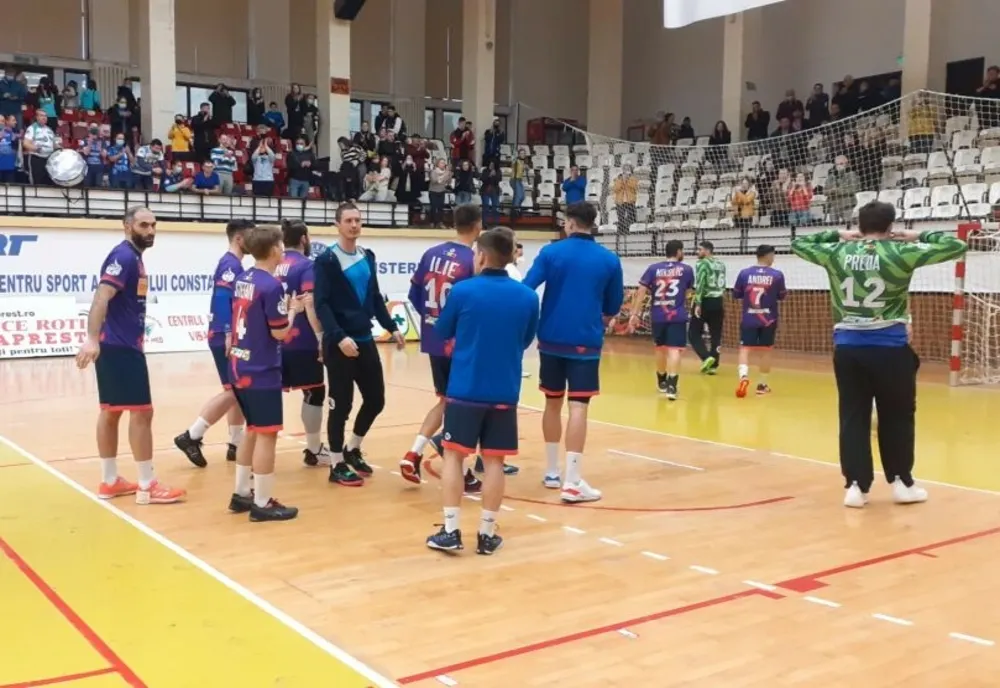 La un pas de victorie. HC Dobrogea Sud – Dinamo 20- 20