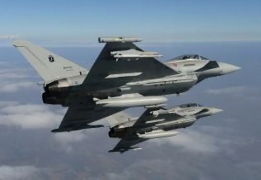 Aeronavele Eurofighter Typhoon ale Forțelor Aeriene Italiene au ajuns la baza Mihail Kogălniceanu