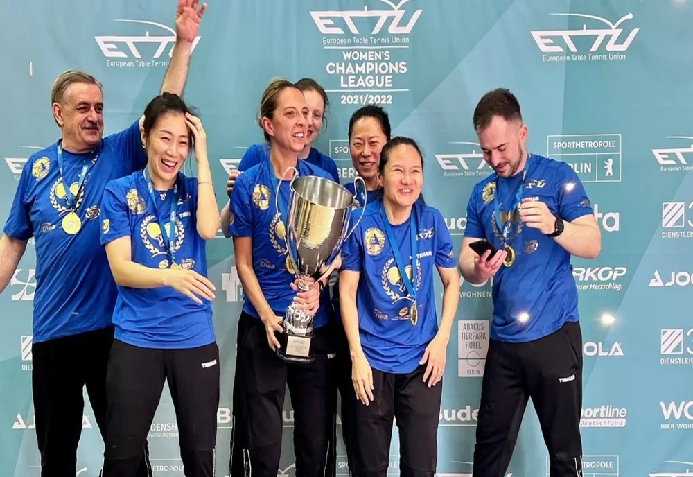 FOTO Eliza Samara a câștigat Liga Campionilor la tenis de masă