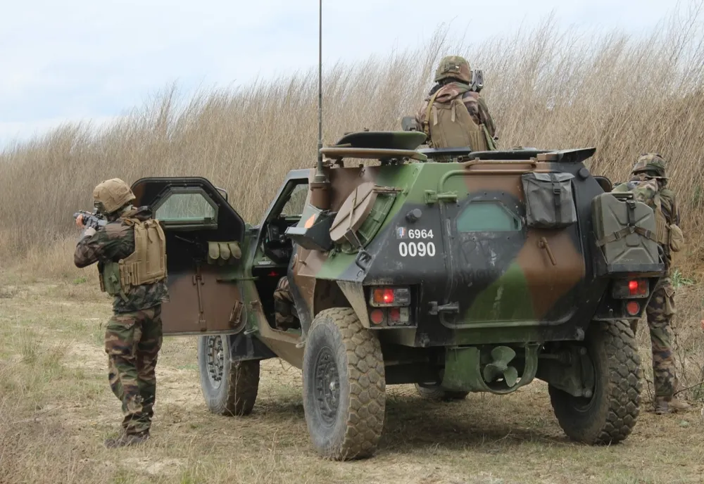 Militarii francezi se instruiesc la Capu Midia