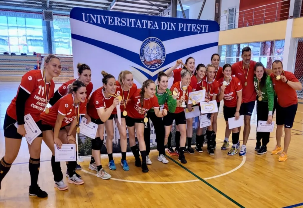 Universitatea Ovidius,  Campioană Națională Universitară la handbal feminin