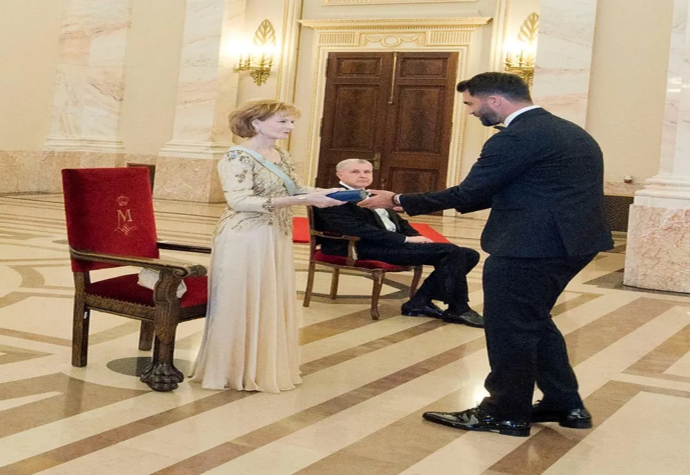 Crucea Casei Regale a României pentru Horia Tecău