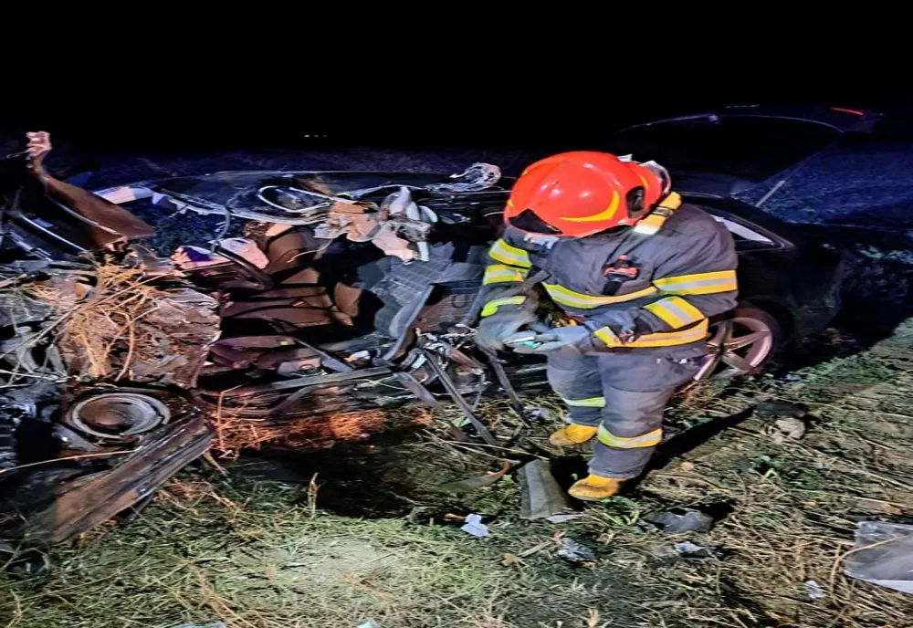 Accident mortal în Ialomița. Un mort și doi răniți