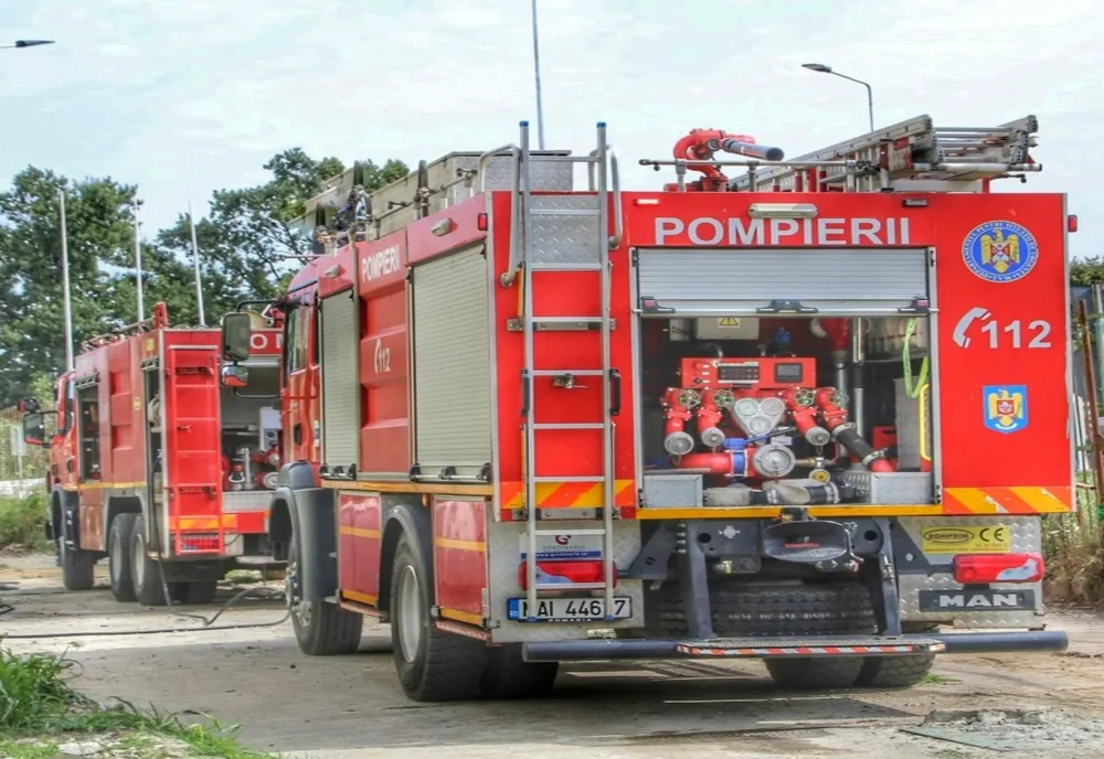 Incendiu violent în Satul Nou
