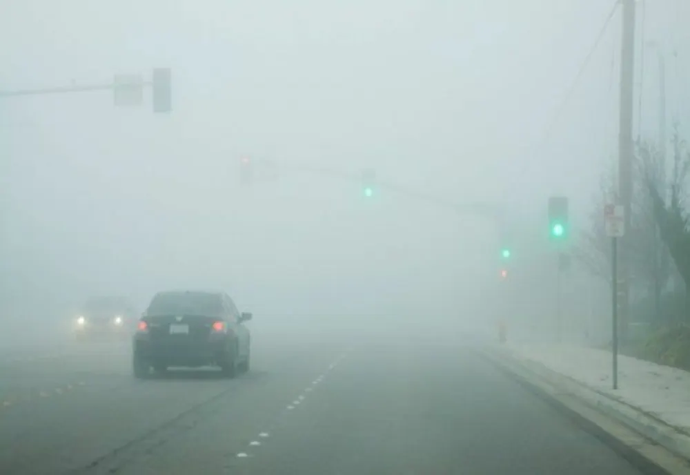 Avertizare meteo de ceață care determină scăderea vizibilității sub 200 m, izolat sub 50 m