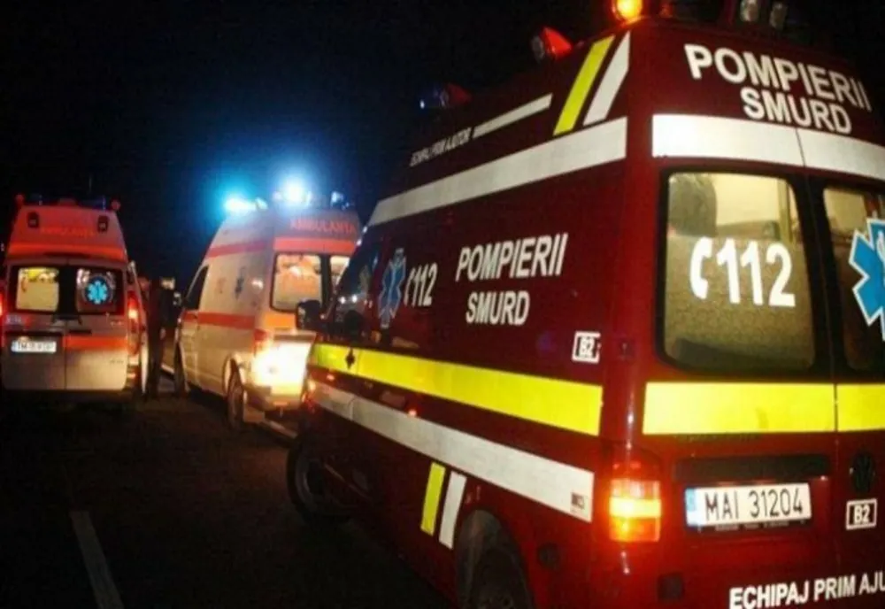 Cascadorie pe DN22, două persoane rănite