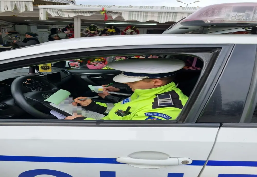 Razie a polițiștilor pe DN2A și DN39. Amenzi și permise suspendate