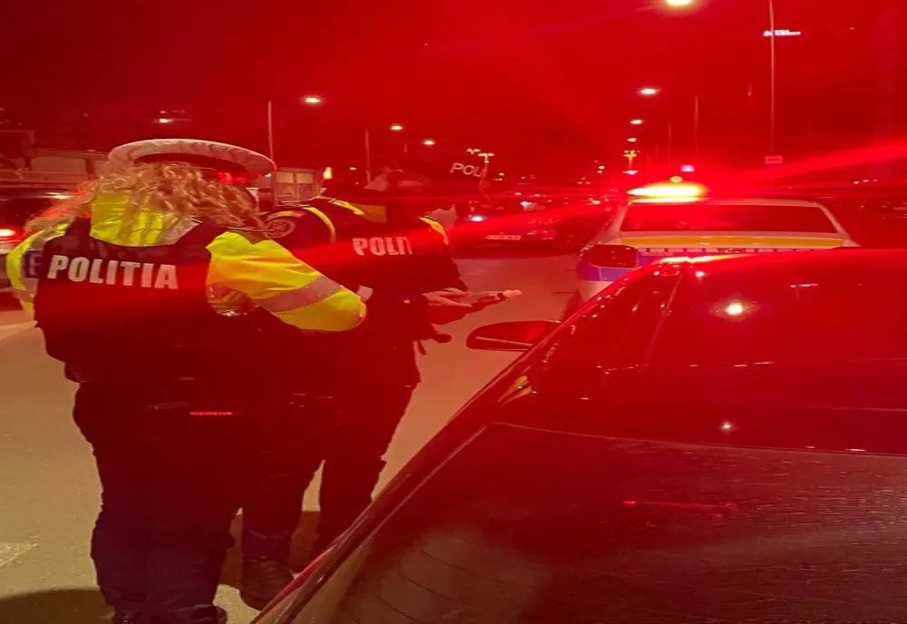 Amenzi pe bandă rulantă date de polițiști în Constanța