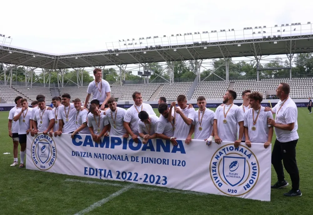 FOTO Echipa de Rugby CSM Constanța este campioana României U20