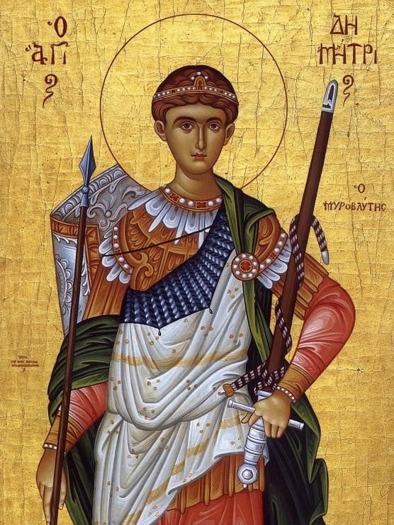 sfantul dimitrie izvoratorul de mir