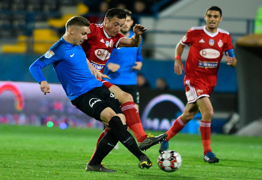 FC Viitorul – Sepsi Sf. Gheorghe  4 - 1. Meci cu opt cartonașe galbene și două roșii