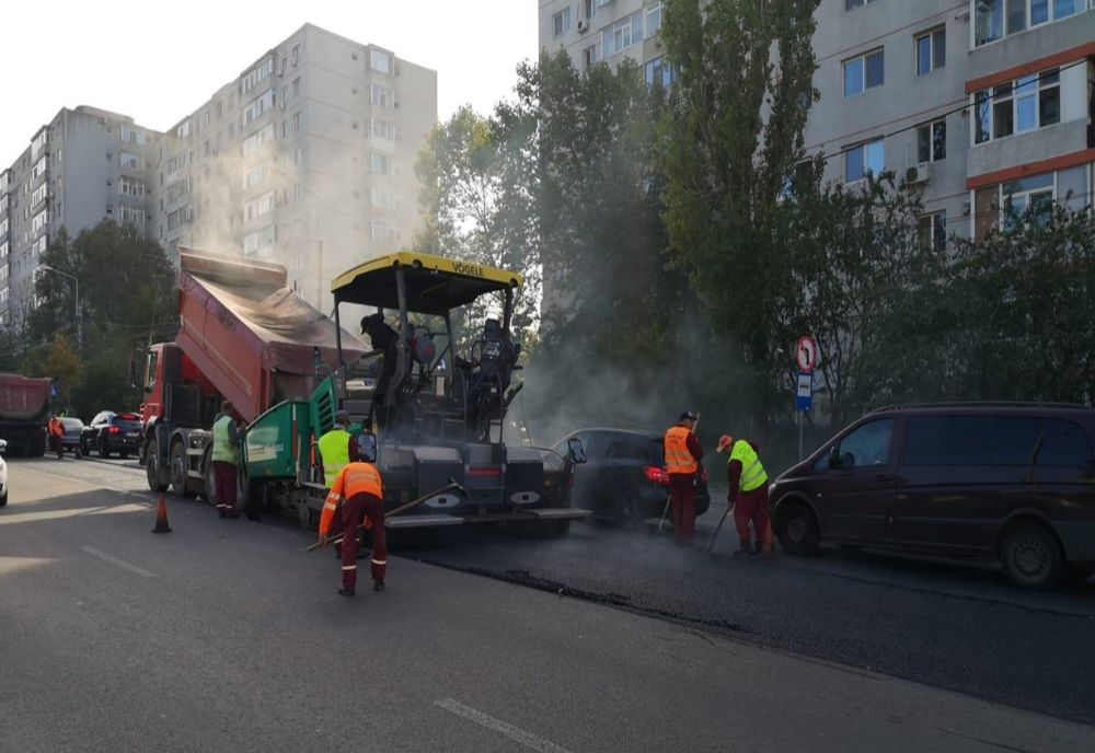 Intervenții pe bulevardul Tomis și străzi construite de la zero, în luna noiembrie